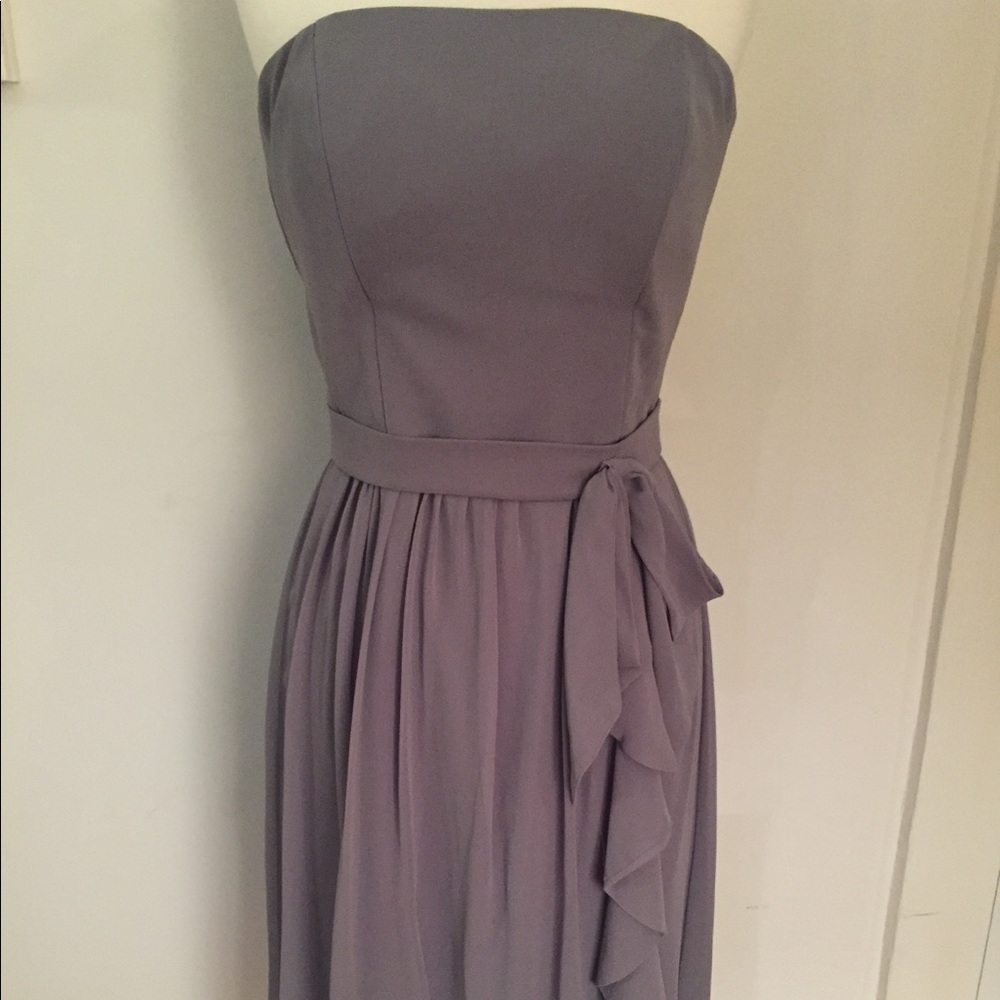 Strapless Cocktail, Chiffon Dress - After Six